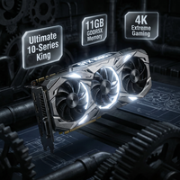 YC Best Selling New High-Performance Gaming Graphics Card Dual/Triple Fan-Cooled Desktop GPU DDR5 1870MHz DirectX 12 PCI Express