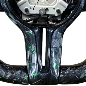 Volante in Fibra di Carbonio Forgiata di Produzione Industriale per <span class=keywords><strong>BMW</strong></span> M3 M4 F80 F82 E90 E91 X5 F15 X6 F16 F10 F30 F32 F36 F60 - Product Image 5