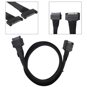 كابل محرك SAS68PIN صغير من الذكور إلى الإناث يدعم كابل محرك من 1.2 sd في المخزون - Product Image 3