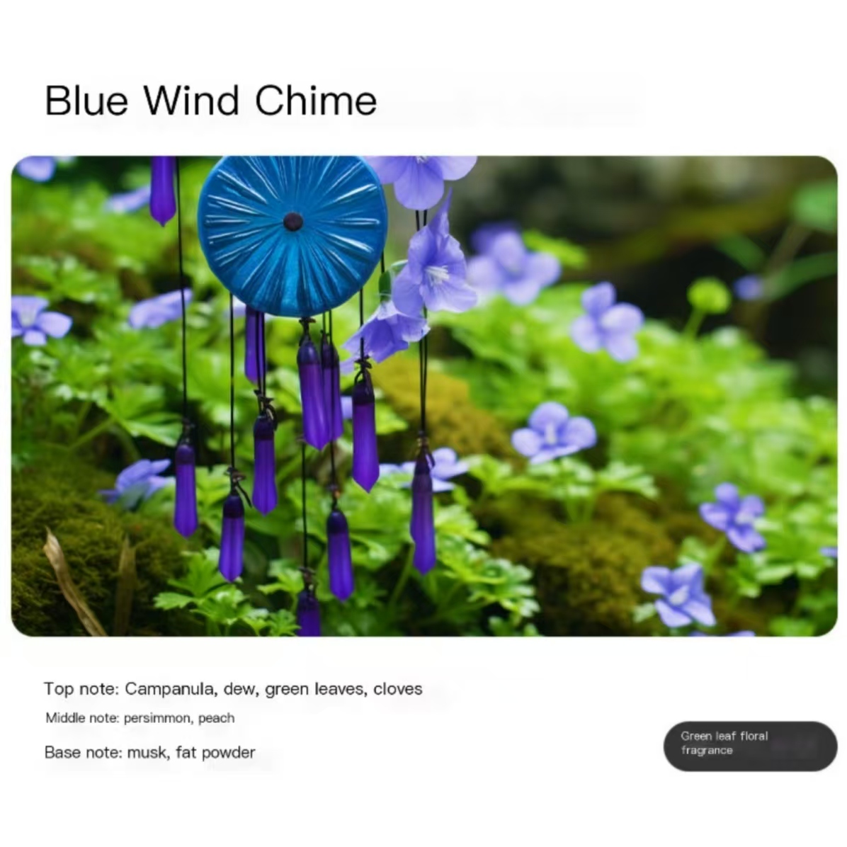 Blue Wind Chime