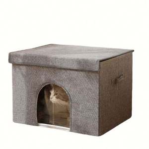 Maison de refroidissement multifonctionnelle pour animaux de compagnie, résistante aux intempéries, isolée thermiquement, abri de refroidissement pour chat, maison de glace - Product Image 1