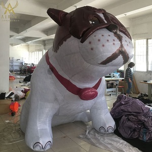 Riesiger aufblasbarer Hund Boston Terrier angepasst Ihre eigene Haustiere Form - Product Image 4