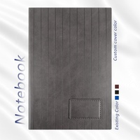 Nouveau design de couverture 2027, qualité supérieure, format A5, couverture rigide en PU, gravure de logo personnalisée, agenda, carnet de notes