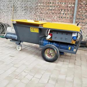 GLP-311型モーター式壁塗りモルタル噴霧機 ポータブルドライミックスモルタルスプレーヤー 220/380V 100Lホッパー 建設用 - Product Image 3