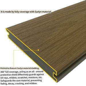 Thế Hệ Thứ Tư thân thiện với môi sân chơi <span class=keywords><strong>PVC</strong></span> Sàn Vinyl Composite <span class=keywords><strong>decking</strong></span> sàn ngoài trời - Product Image 2