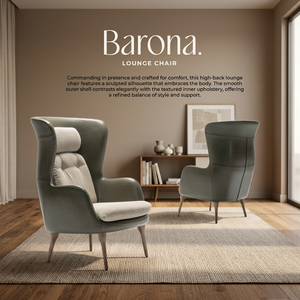 Fauteuil lounge moderne à dossier haut avec accoudoirs, inclinable manuellement et rembourré en mousse, revêtement en cuir PU pour salon et hôtel - Product Image 2