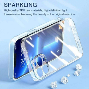 Custodia <span class=keywords><strong>Trasparente</strong></span> Antiurto in TPU Morbido di Lusso per <span class=keywords><strong>iPhone</strong></span> 17 16 <span class=keywords><strong>Pro</strong></span> Max 15 14 13 <span class=keywords><strong>12</strong></span> 11 - Vendita all'Ingrosso - Product Image 2