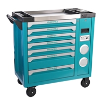 Coffret à outils à 7 tiroirs, chariot à outils d'atelier, armoire à outils de réparation automobile avec tiroir latéral, ensemble d'outils OEM