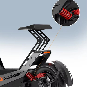 Scooter pliable portable DDC-021 pour trajets urbains, haute puissance, batterie au lithium 150 km, charge utile 200 kg, pneus robustes, conception pliable, facile à ranger - Product Image 3