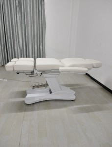 Silla de pedicura eléctrica de nuevo diseño para examen médico y Spa, cama de belleza de 2-5 motores con pata dividida para masaje, muebles de Spa - Product Image 5