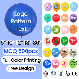 Yeni Hayvan Baskılı Logolu Kişiselleştirilmiş Gökyüzü Şişme Reklam Sevgililer Günü Doğum Günü Süslemesi Özel Parti Balonları logolu - Product Image 1