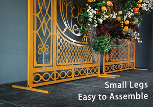 Ultimo Design intaglio parete di nozze fase sfondo arco per la decorazione di eventi - Product Image 5