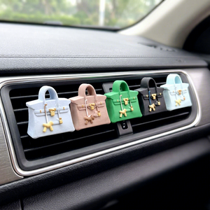 Luxury <b>Car</b> Vent <b>Clip</b> Air Freshener Handmade Plastic Natural Evaporation Electricity-Free Long-lasting Customizable Decoration - Product Image 2