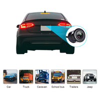 Caméra de recul pour voiture WEMAER Super Night Vision, installation facile, grand angle 180 degrés, 720P 1080P AHD CVBS