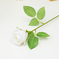 Hochwertige Künstliche Samt-Rosen Großhandel Rote Rosen