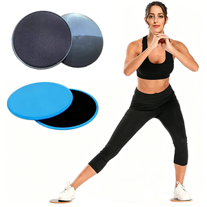 EIGFOH PP Pilates Slide Double Gliding Discs pour Entraînement de la Sangle d'Équilibre, Yoga et Exercices Somatiques à Domicile, sur Tapis ou Planchers en Bois - Product Image 1
