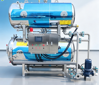 Machine de stérilisation rotative à immersion dans l'eau, petite machine de stérilisation, machine de stérilisation rotative