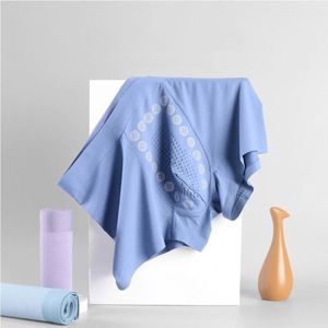 Calzoncillos Boxer para Hombre con Iones Negativos, Sin Costuras, Antibacterianos, Ecológicos, de Secado Rápido, Cómodos y Transpirables, Hechos de Tela Modal - Product Image 1