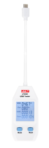 Voltímetro <span class=keywords><strong>Digital</strong></span> UNI-T <span class=keywords><strong>USB</strong></span> UT658, amperímetro de corriente de voltaje, medidor de capacidad para teléfono móvil y tableta - Product Image 4