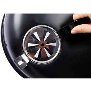 Ahumador Portátil Negro de 16 Pulgadas Vertical para Cocinar al Aire Libre - Product Image 5