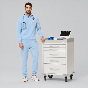 Felpa da Donna Personalizzata con Ricamo, Zip a un Quarto, Collo Alto, Invernale, con Logo - Product Image 2