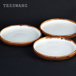 Cổ Điển Retro thiết kế cao cấp sang trọng gốm tấm phẳng kiểu phương Tây bít tết tấm cho nhà hàng khách sạn sử dụng tính năng bền vững - Product Image 5