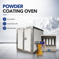Horno Eléctrico Eficiente para Recubrimiento en Polvo, Horno Industrial de Curado por Lotes para Acabado de Estructuras de Acero y Perfiles de Aluminio