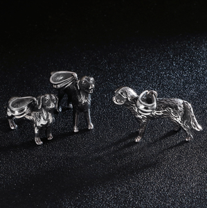 Colgante con forma de perro para mujer, joyería con diseño de Animal, canoa de acero inoxidable, <span class=keywords><strong>Golden</strong></span> <span class=keywords><strong>Retriever</strong></span> Dobermans - Product Image 2