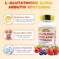 Complément Herbal Super Éclaircissant pour la Peau OEM, Comprimés de L-Glutathion et Alpha Arbutine à Haute Activité Nutritionnelle