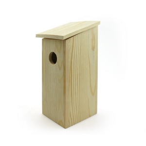 <span class=keywords><strong>Cage</strong></span> à oiseaux en bois inachevé, idéale pour la peinture artisanale, vente en gros, livraison gratuite - Product Image 2