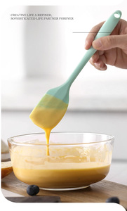 Kích Thước Nhỏ 30G Chịu Nhiệt Cấp Thực Phẩm Silicone Thìa <span class=keywords><strong>Scraper</strong></span> Cho Nấu Ăn & Baking Baking & Pastry Công Cụ - Product Image 6