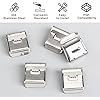 คลิปหนีบสายเคเบิลอะลูมิเนียมอัลลอยด์รูปตัว C สำหรับยึดสายเคเบิลแผงโซลาร์เซลล์ 2x4 มม. - Product Image 3