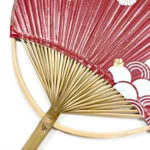 Éventail rond en papier personnalisé pour accessoires de photographie, souvenirs de mariage, cadeaux pour invités, éventail à palettes - Product Image 3