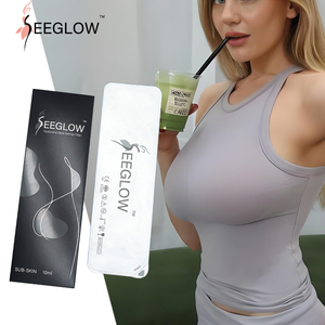 Seeglow Hyaluronic <span class=keywords><strong>Filler</strong></span> Gel Réticulé Sous-Cutané 10ml 26mg/ml Concentration HA Améliore le <span class=keywords><strong>Volume</strong></span> et la Fermeté des Seins/Fesses/Corps - Product Image 1