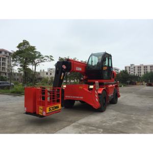 Tout nouveau chariot télescopique HNTR4015 de 4 tonnes avec rotation à 360° et hauteur de levage de 15 m, rotation à 360°, télescopique SOCMA - Product Image 4