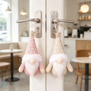 Set di Ornamenti Natalizi a Tema Foresta, Decorazioni con Bambole Senza Volto per Casa, Albero, Caminetto, Laurea, Festività e Capodanno - Product Image 2