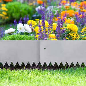 Garden Border Edging Metal Landscape Edging Borders Metal Garden Fencing Corten Steel Lawn <b>Edge</b> - Product Image 4