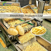 Usines de transformation de collations industrielles Shepody, ligne de production complète de frites surgelées, machine automatique de fabrication de frites