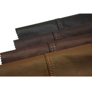 soft faux leather fabric pu leather manufacturer embossing pu quilted leather fabric for jacket