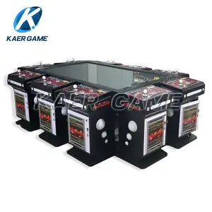 Customized Arcade Fish Game Table 10 Player Machine 65/86'' Ocean King 3 Plus Lucky Lobster