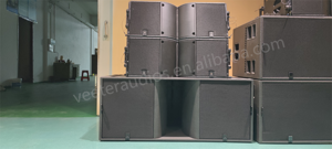 Ensemble de haut-parleurs <span class=keywords><strong>Line</strong></span> <span class=keywords><strong>Array</strong></span> professionnels KS28 & LA8, impédance 8 ohms & 4 ohms, pour les salles de mariage, les scènes et les performances en club, lecture audio - Product Image 4