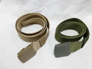 Heavy Duty Hiking Belt Durable Outdoor Nylon Unisex Mental Bucket Tactical Belts Nylon Waist Training Tactical Strap Belt