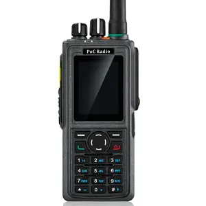 2023 4G LTE POC radio IP67 anti-explosive 2.0 inch screen, android 7.1 system with camera lens M6 port