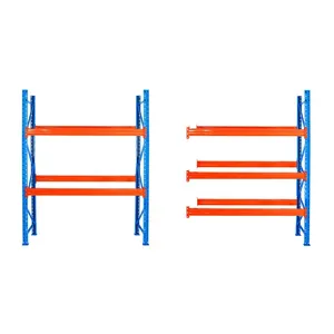 <strong>Hot</strong> <strong>Sale</strong> Industrial Heavy-Duty Powder Coated Adjustable Stackable Multi-Level <strong>Pallet</strong> <strong>Rack</strong> Steel Warehouse Storage Shelf System - Product Image 1
