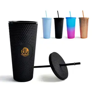 Find Elegant football plastic cup with straw Ideal for All Occasions 