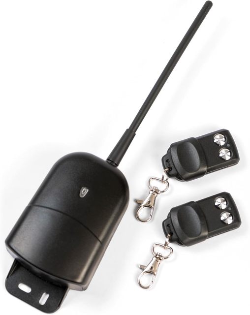 2-Channel Waterproof Outdoor Receiver Kit for Automatic Rolling Door Motor 433.92MHz Rolling Code and Fixed Code