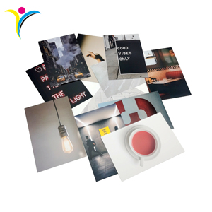 Cartes esthétiques, cartes de vœux, décoration murale, cartes postales artistiques, kit de collage pour salon, papier offset - Product Image 1