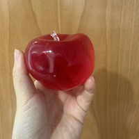 Nieuwe Vaseline Transparante Grote Appel Knijpfiguur Niet-terugverende Knijp Fidget Toy Fruit Knijpfiguur