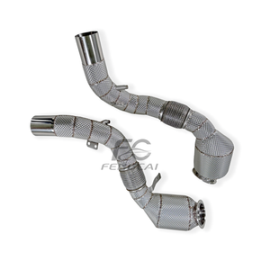 Tuyaux d'échappement sans catalyseur pour BMW X7 M50i 4.4T Collecteur d'échappement - Product Image 2