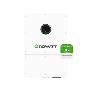 Inverter Fotovoltaico Ibrido Growatt WIT 12K-HU Trifase 220V/230V 12kW per Sistemi Solari - Product Image 1